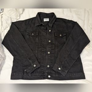 black denim XL tall jacket